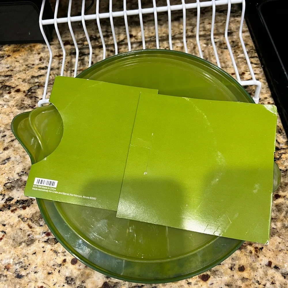 Crate & Barrell Market Bowl Lids x 2